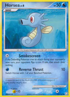 Horsea Common card from Legends Awakened