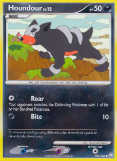 Houndour Common card from Legends Awakened