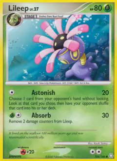 Lileep Common card from Legends Awakened