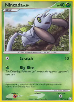 Nincada Common card from Legends Awakened