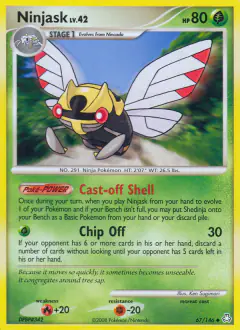 Ninjask Uncommon card from Legends Awakened