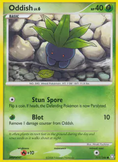 Oddish Common card from Legends Awakened