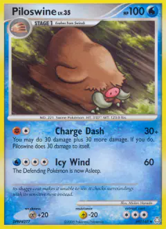 Piloswine Uncommon card from Legends Awakened