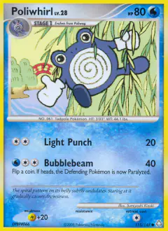 Poliwhirl Common card from Legends Awakened