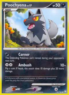Poochyena Common card from Legends Awakened