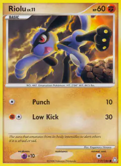 Riolu Common card from Legends Awakened