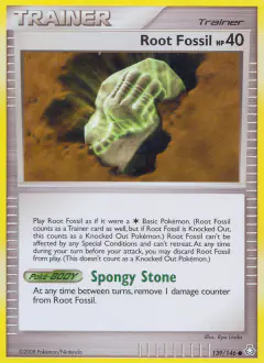 Root Fossil Common card from Legends Awakened
