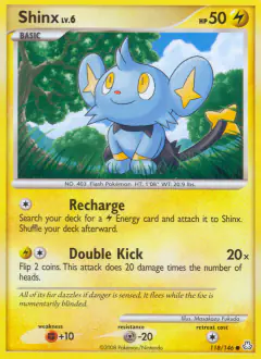 Shinx Common card from Legends Awakened