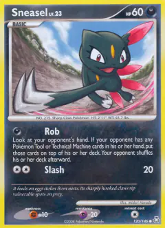 Sneasel Common card from Legends Awakened