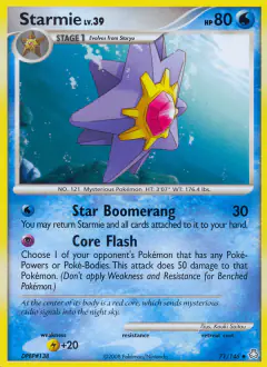 Starmie Uncommon card from Legends Awakened