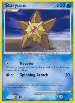 Staryu Common card from Legends Awakened