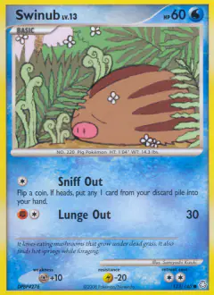 Swinub Common card from Legends Awakened