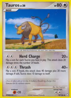 Tauros Uncommon card from Legends Awakened