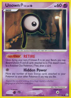 Unown [R] Uncommon card from Legends Awakened
