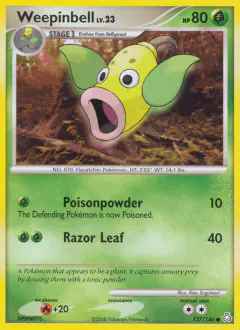 Weepinbell Common card from Legends Awakened