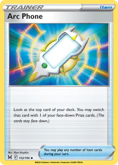 Arc Phone Uncommon card from Lost Origin