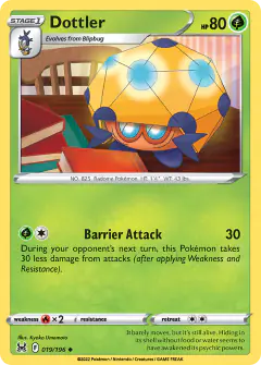 Dottler Uncommon card from Lost Origin
