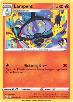 Lampent Uncommon card from Lost Origin