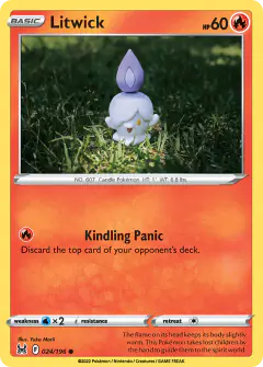 Litwick Common card from Lost Origin