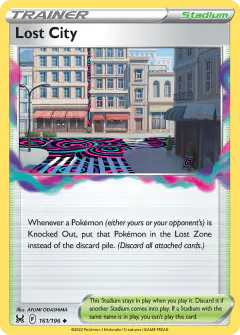 Lost City Uncommon card from Lost Origin