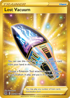 Lost Vacuum Rare Secret card from Lost Origin