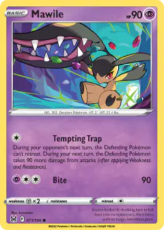 Mawile Common card from Lost Origin