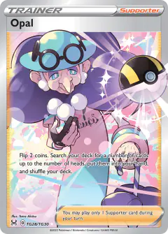 Opal Rare Ultra card from Lost Origin