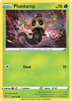 Phantump Common card from Lost Origin