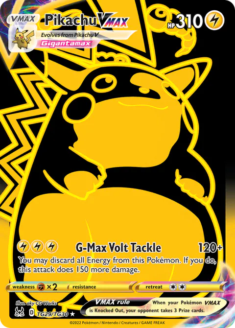 Pikachu VMAX Rare Secret