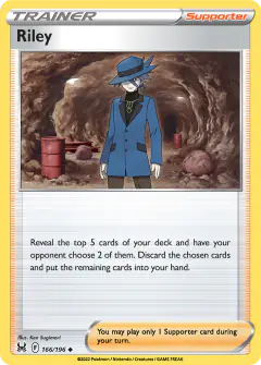 Riley Uncommon card from Lost Origin
