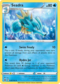 Seadra Uncommon card from Lost Origin