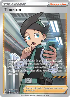 Thorton Rare Ultra card from Lost Origin