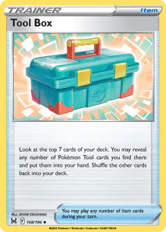 Tool Box Uncommon card from Lost Origin