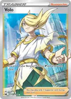 Volo Rare Ultra card from Lost Origin