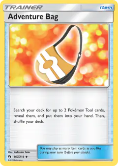 Adventure Bag Uncommon card from Lost Thunder