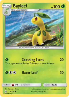 Bayleef Uncommon card from Lost Thunder