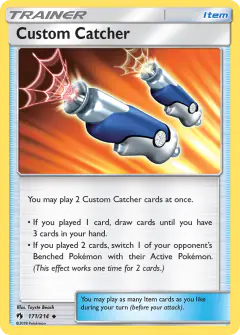 Custom Catcher Uncommon card from Lost Thunder