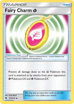 Fairy Charm Grass Uncommon card from Lost Thunder