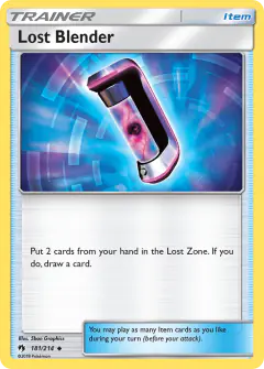 Lost Blender Uncommon card from Lost Thunder