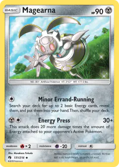 Magearna Uncommon card from Lost Thunder
