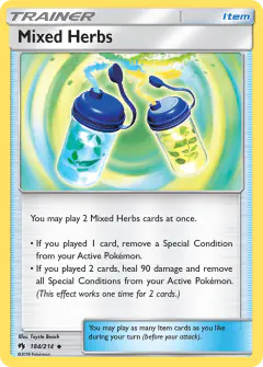 Mixed Herbs Uncommon card from Lost Thunder