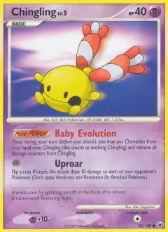 Chingling Common card from Majestic Dawn