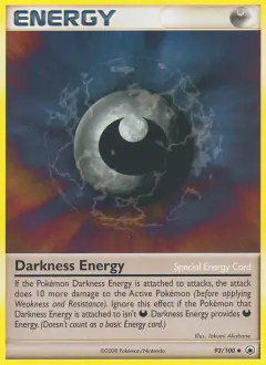 Darkness Energy Uncommon card from Majestic Dawn