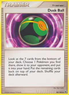 Dusk Ball Uncommon card from Majestic Dawn