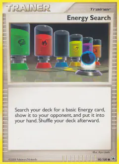 Energy Search Common card from Majestic Dawn