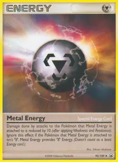 Metal Energy Uncommon card from Majestic Dawn
