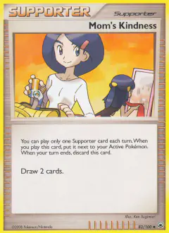 Mom's Kindness Uncommon card from Majestic Dawn