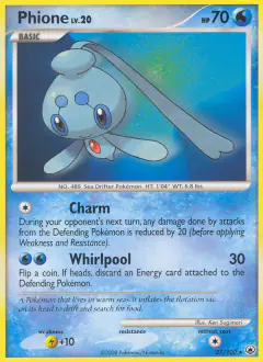 Phione Rare card from Majestic Dawn