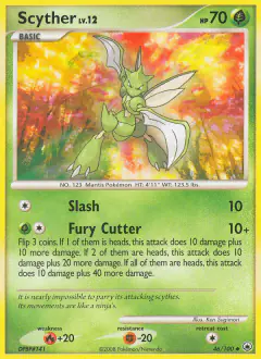 Scyther Uncommon card from Majestic Dawn