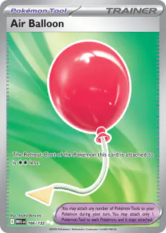 Air Balloon Ultra Rare card from Mega Evolution Base